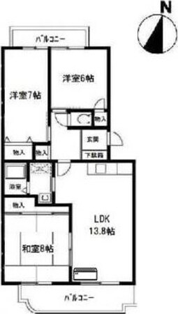 エルトベーレの物件間取画像